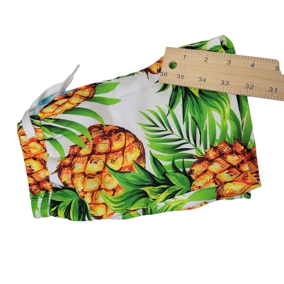IFFEI Boys "Family Matching" Pineapple Print Swim Shorts, Size 3T-4T - Picture 8 of 9